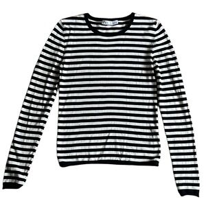 Zara Striped Crewneck Sweater